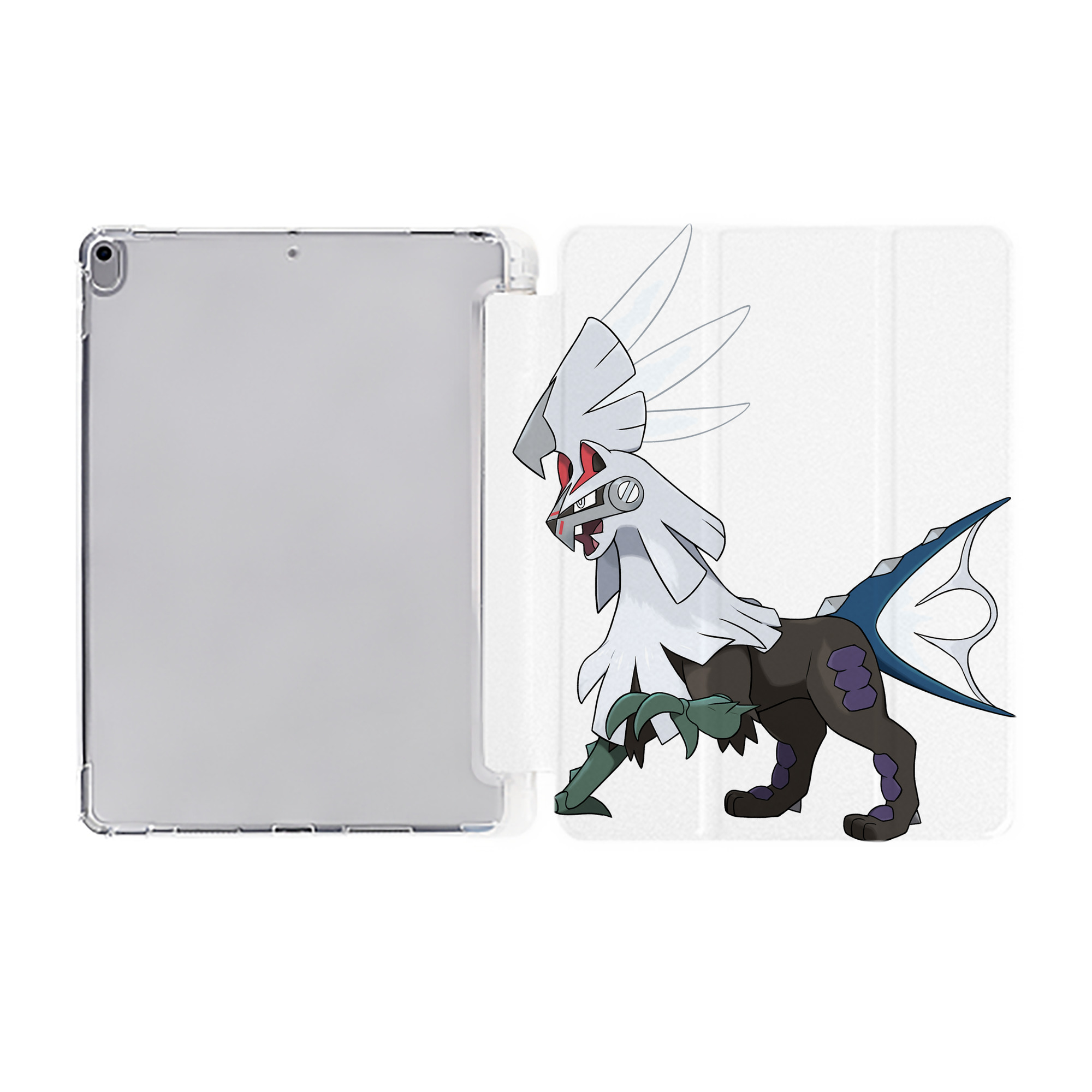 （画像用） ポケットモンスター Pokémon IPad ケース ペン収納付き 三つ折りスタンド PUレザー×シリコン 対応機種9.5/10.5/10.9インチ